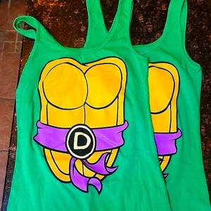 2 tank teenage mutant ninja turtle dresses
